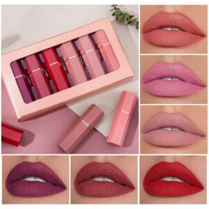 6 color lipstick set